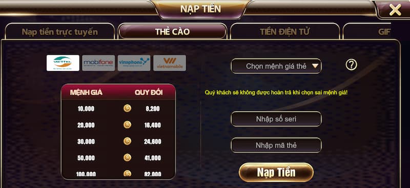 Nạp tiền TDTC: Đơn giản và tiện lợi dưới mọi hình thức 3 Hướng dẫn nạp tiền TDTC qua thẻ cào